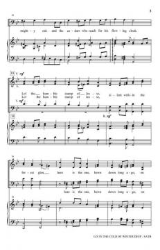 Lo! In the Cold of Winter Deep von J.a. Lloyd (Download) 