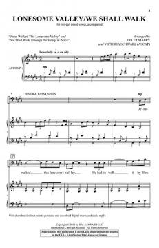 Lonesome Valley/We Shall Walk (Download) 