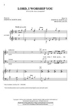 Lord, I Worship You (Download) 