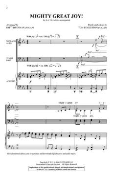 Mighty Great Joy! von Tom Eggleston (Download) 
