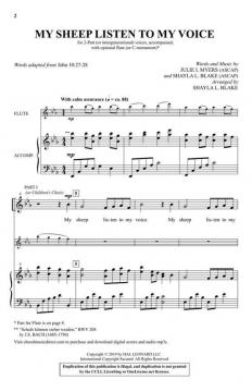 My Sheep Listen to My Voice von Julie I. Myers (Download) 