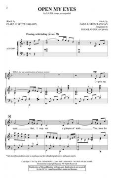 Open My Eyes von Sara R. Nussel (Download) 