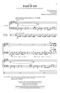 Pass It On von Kurt Kaiser (Download) 