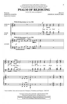Psalm of Rejoicing von Joseph M. Martin 