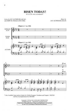 Risen Today! von Jay Althouse (Download) 