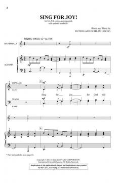 Sing for Joy! von Ruth Elaine Schram (Download) 