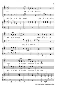 Sing Hosanna! Blessed Is He! (Download) 