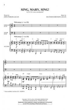 Sing, Mary, Sing! von Heather Sorenson (Download) 