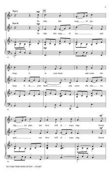 So Take This Song of Joy (Download) 