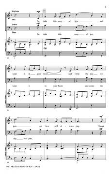So Take This Song of Joy (Download) 