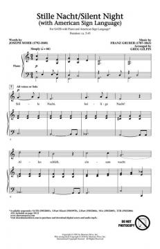 Stille Nacht/Silent Night von Franz Xaver Gruber (Download) 
