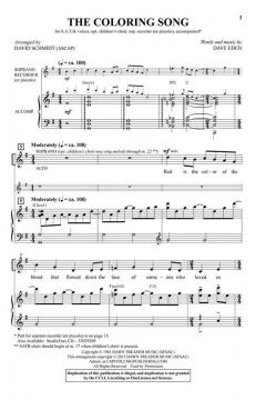The Coloring Song (Download) 