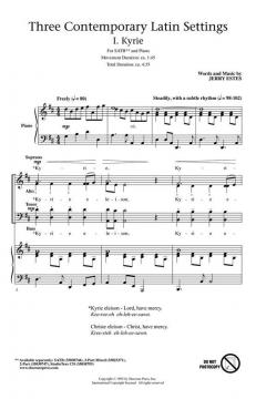 Three Contemporary Latin Settings von Jerry Estes (Download) 