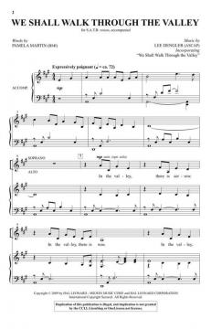 We Shall Walk Through the Valley von Lee Dengler (Download) 