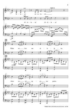 When We Live Our Alleluias von David Angerman (Download) 