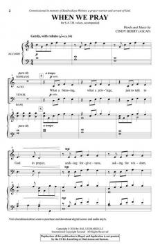 When We Pray von Cindy Berry (Download) 