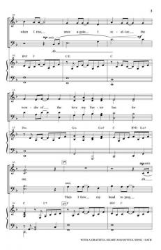 With a Grateful Heart and Joyful Song von Don Besig (Download) 
