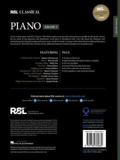RSL Classical Piano Grade 3 (2021) 