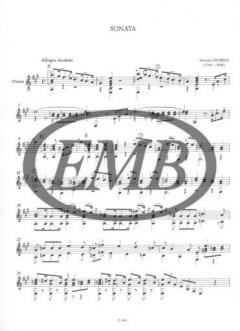 Sonata per chitarra von Anton Diabelli 