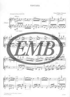 Fantasia von Georg Philipp Telemann 