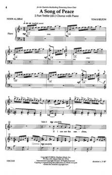 A Song Of Peace von Tom Shelton 