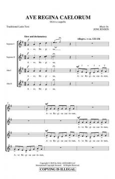 Ave Regina Caelorum von Joni Jensen 