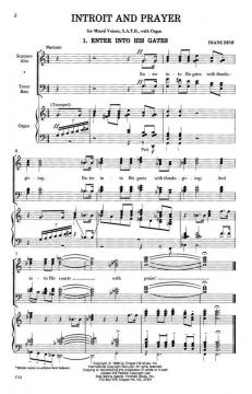 Introit And Prayer von Diane Bish 