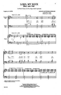 Lord My Rock von Johann Gottfried GebhardKarl Kope 