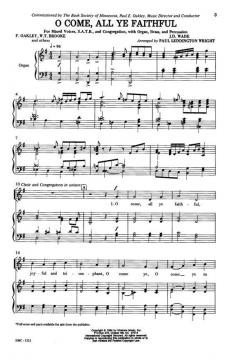 O Come All Ye Faithful von John Francis Wade 