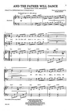And The Father Will Dance von Mark Hayes 