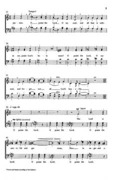 O Praise The Lord, O My Soul von Milburn Price 