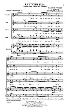 Laetatus Sum von Martin Banner 