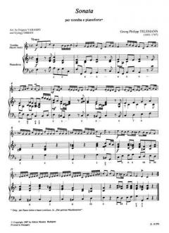 Sonata in fa maggiore von Georg Philipp Telemann 