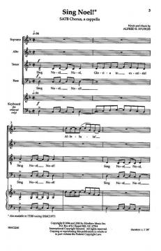 Sing Noel! von Alfred SturgisAlfred Sturgis 