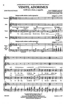 Venite, Adoremus von Dan Forrest 