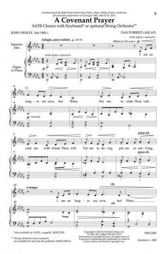A Covenant Prayer (Accompanied) von Dan Forrest 