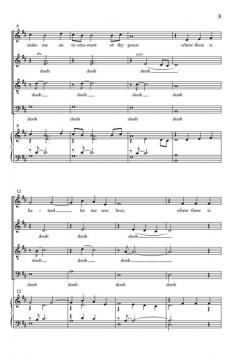 Prayer of St Francis (Delgado Setting, A Cappella) von Allen Pote (Download) 