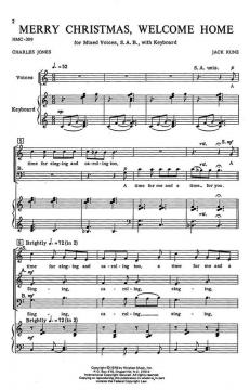 Merry Christmas, Welcome Home von Jack Kunz 