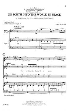 Go Forth Into The World In Peace von Paul Sjolund 