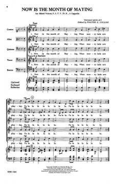 Now Is The Month Of Maying von Thomas Morley 