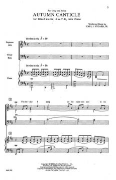 Autumn Canticle von Carl Nygard 