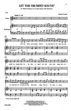 Let The Trumpet Sound von Natalie Sleeth 