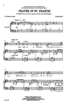 Prayer Of St Francis von Allen Pote (Download) 
