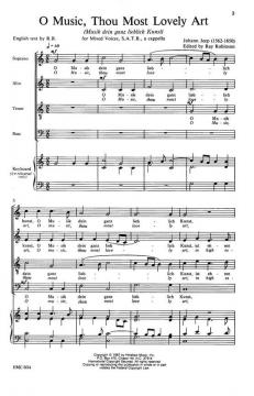 O Music, Thou Most Lovely Art von Johann Jeep 