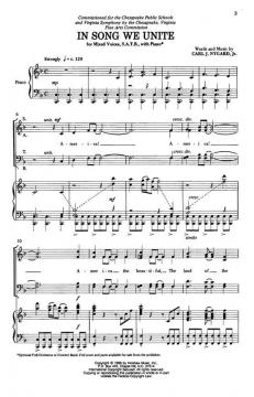 In Song We Unite von Carl Nygard 