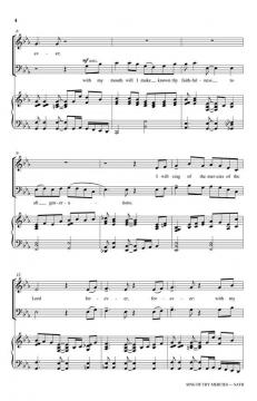 Sing of Thy Mercies von Rollo Dilworth (Download) 