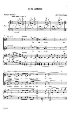 Three Philosophical Songs von Jean Coulthard 