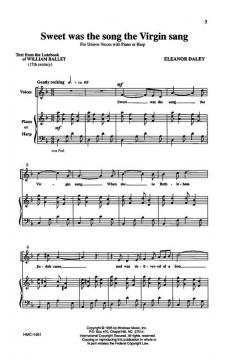 Sweet Was The Song von Eleanor Daley 