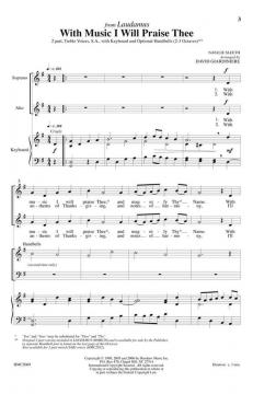 With Music I Will Praise Thee von Natalie Sleeth 