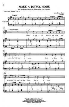 Make A Joyful Noise von Anna Laura Page 